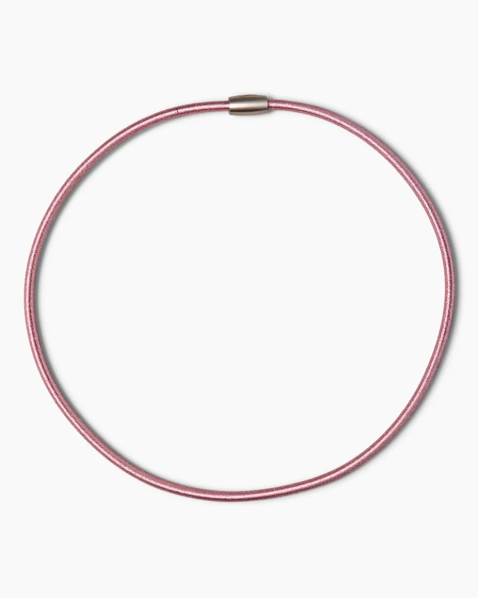 Glitzer-Collier mit Magnetverschluss