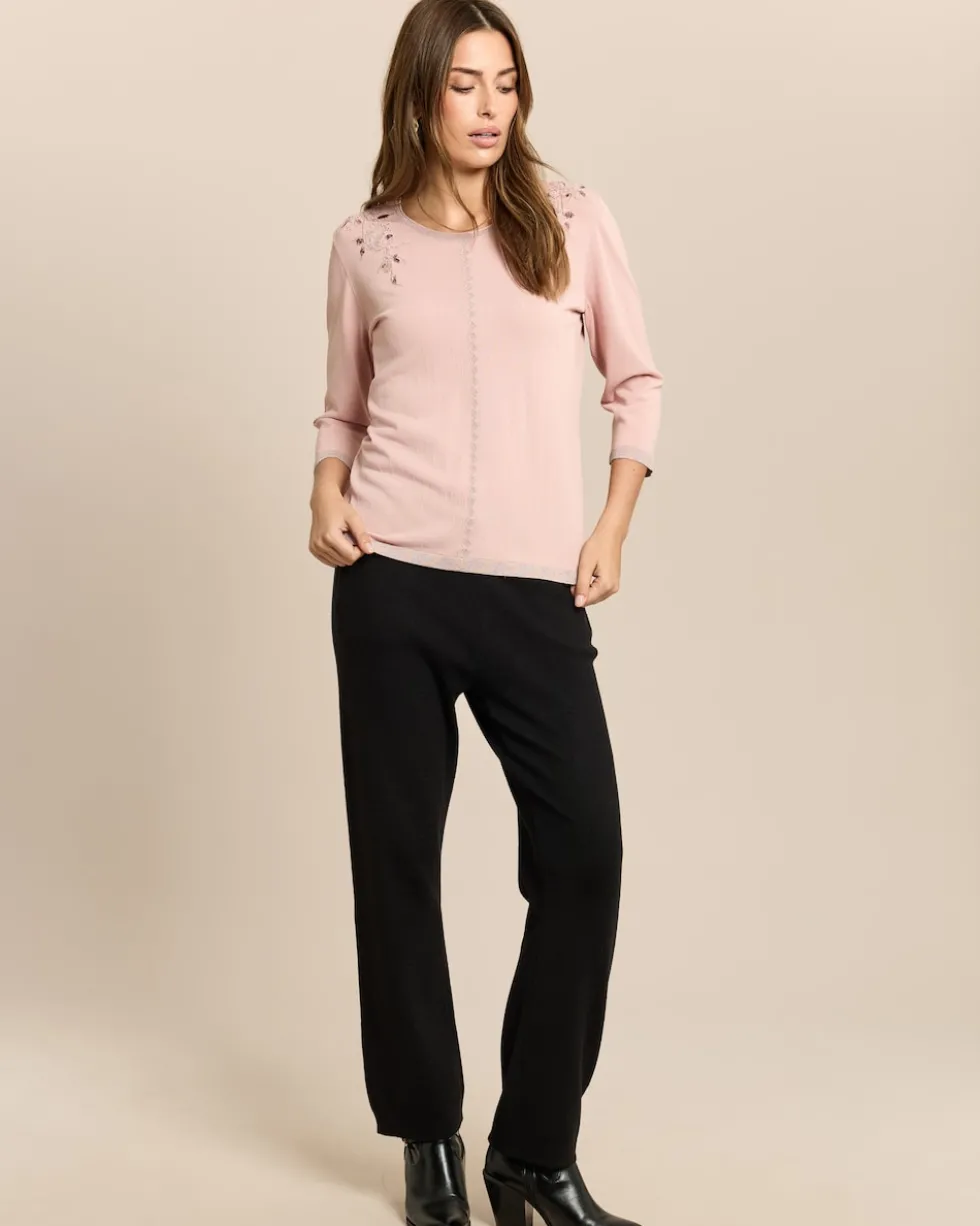 Glow Pullover Glanzgarn Multicolor