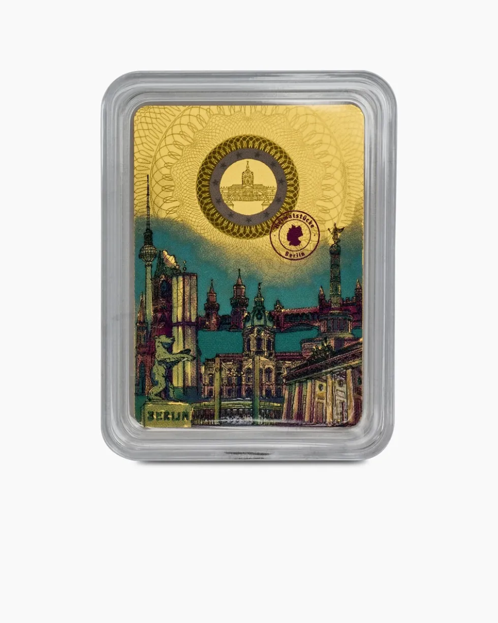 Goldmünzbarren "Heimatstücke", 16tlg.