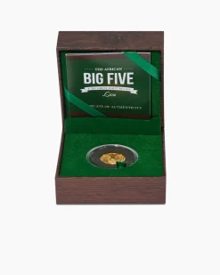 Goldmünze 5 Jahre „Big Five Africa - Löwe“
