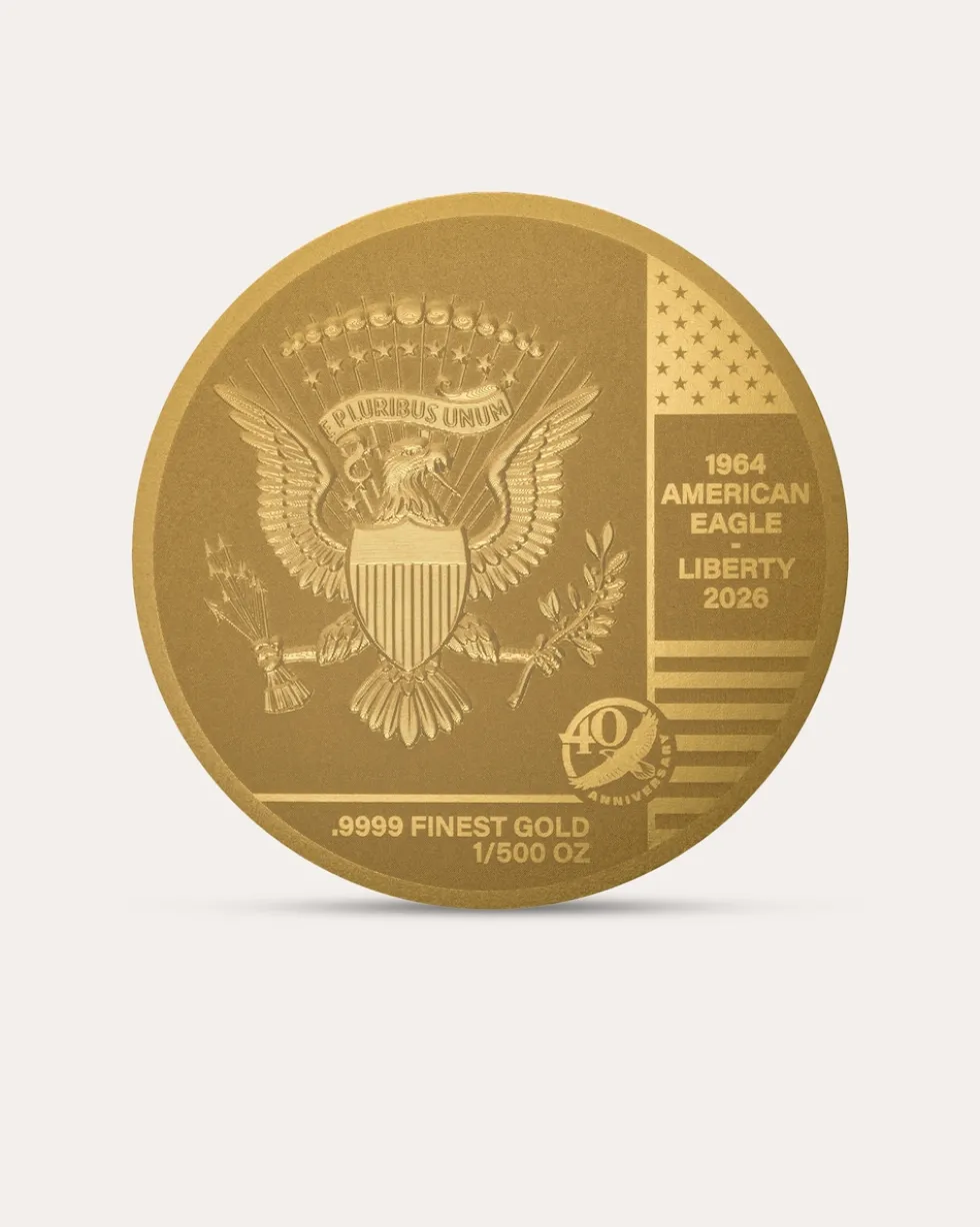 Goldmünzen-Kollektion American Eagle 40. Jubiläum, 40tlg.