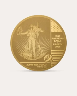 Goldmünzen-Kollektion American Eagle 40. Jubiläum, 40tlg.
