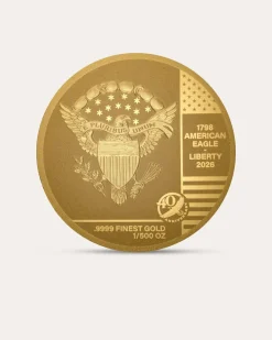 Goldmünzen-Kollektion American Eagle 40. Jubiläum, 40tlg.