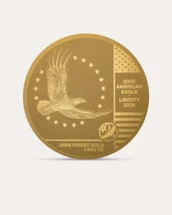 Goldmünzen-Kollektion American Eagle 40. Jubiläum, 40tlg.