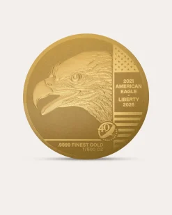 Goldmünzen-Kollektion American Eagle 40. Jubiläum, 40tlg.