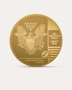 Goldmünzen-Kollektion American Eagle 40. Jubiläum, 40tlg.