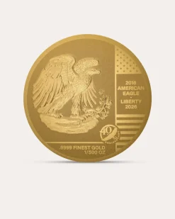 Goldmünzen-Kollektion American Eagle 40. Jubiläum, 40tlg.