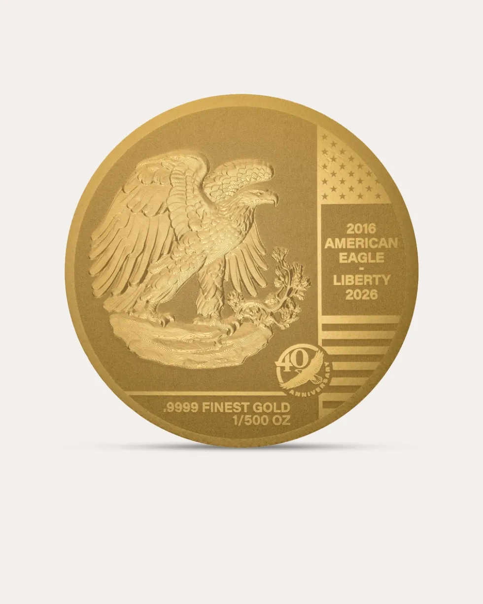 Goldmünzen-Kollektion American Eagle 40. Jubiläum, 40tlg.