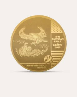 Goldmünzen-Kollektion American Eagle 40. Jubiläum, 40tlg.