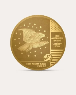Goldmünzen-Kollektion American Eagle 40. Jubiläum, 40tlg.