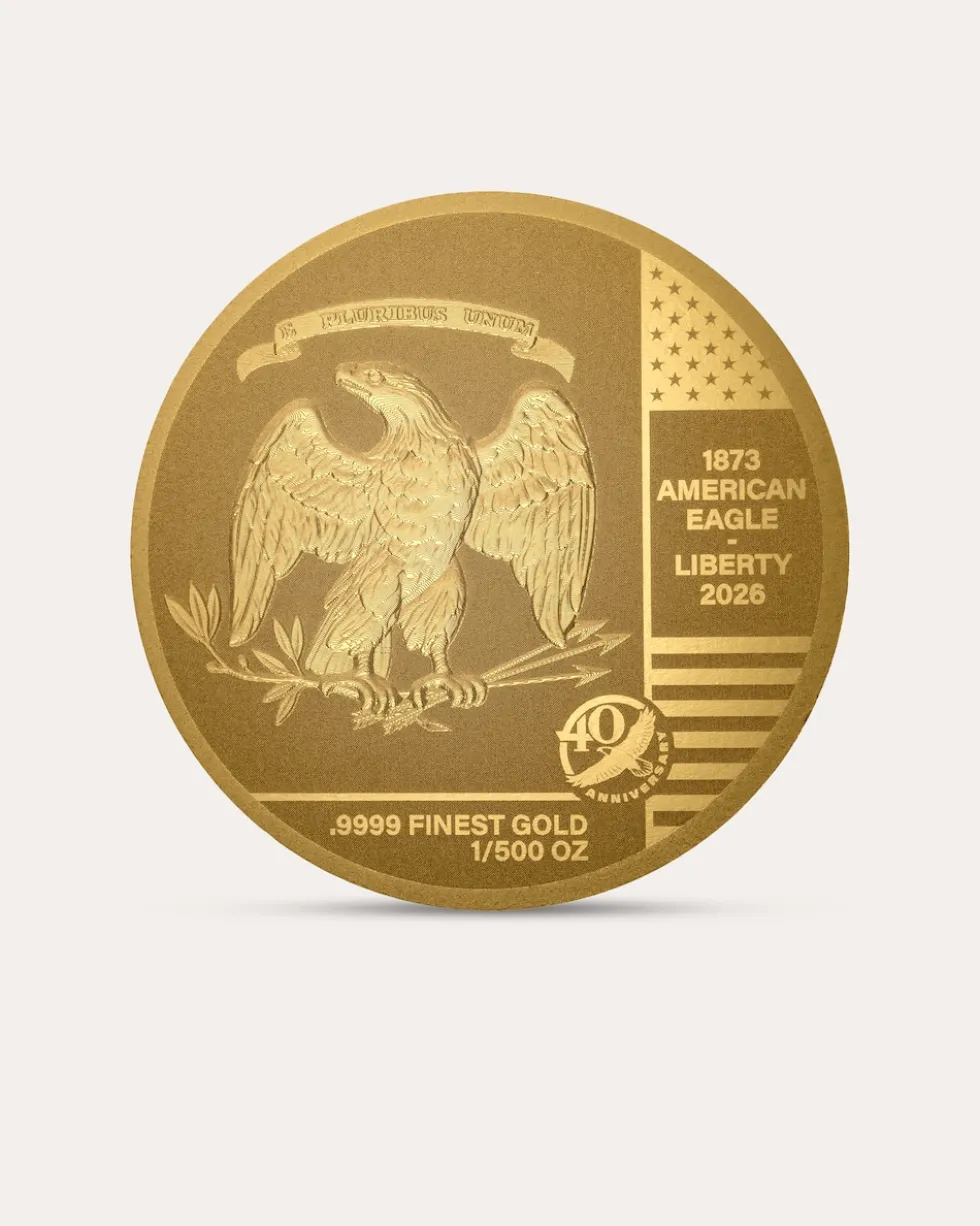 Goldmünzen-Kollektion American Eagle 40. Jubiläum, 40tlg.
