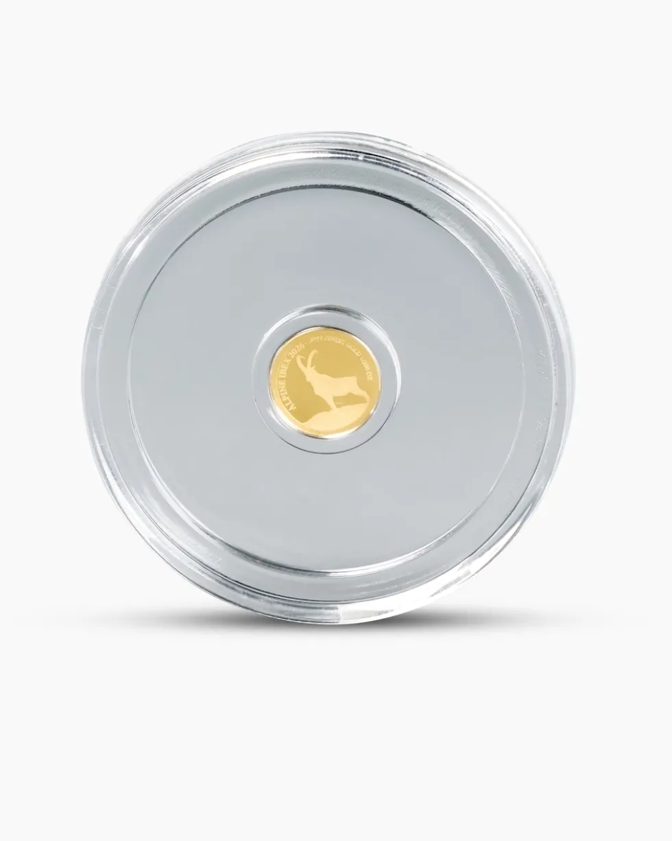 Goldmünzen-Set Nation in Gold Schweiz 2026, 5tlg.