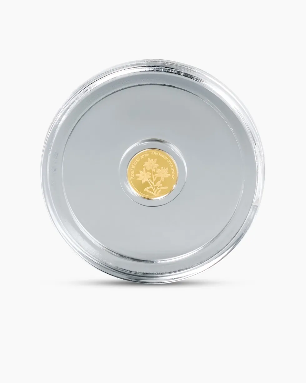 Goldmünzen-Set Nation in Gold Schweiz 2026, 5tlg.
