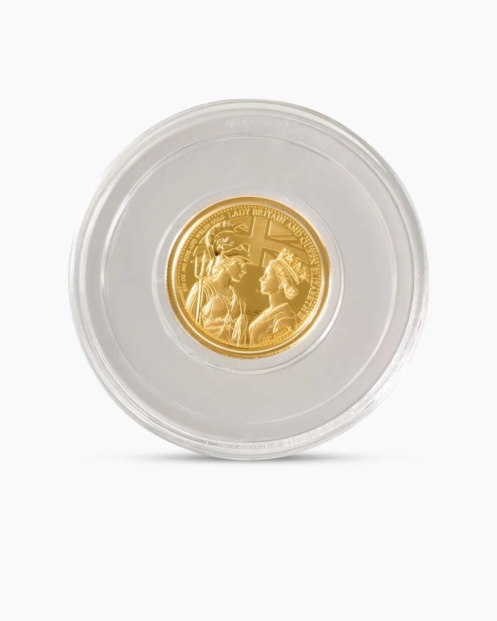Goldmünze Queen Elizabeth II. & Britannia 2026