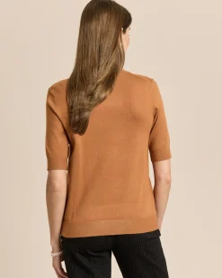 Halbarm-Pullover