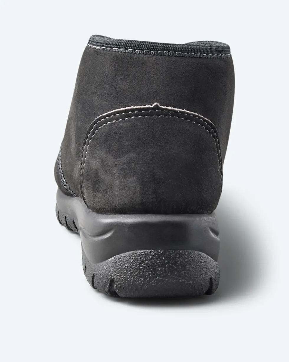 Halbschuh Echtleder Lammfellfutter