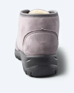 Halbschuh Echtleder Lammfellfutter