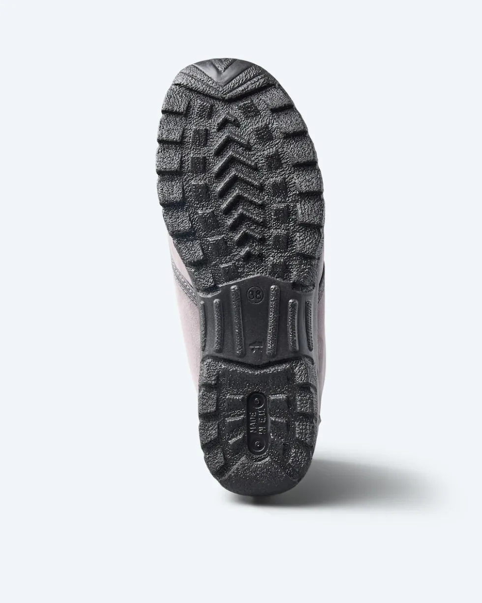 Halbschuh Echtleder Lammfellfutter