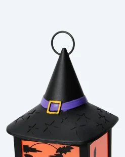 Halloween Outdoor-Laterne Hexenhut