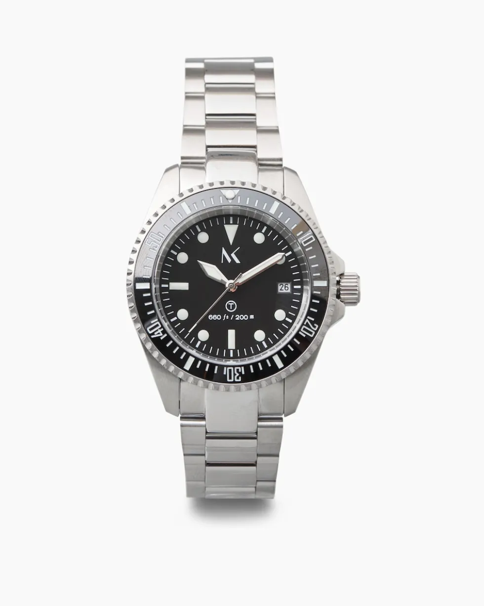 Herrenuhr mit Edelstahlband