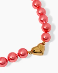 Herz-Collier MK-Perlen 8,0 mm