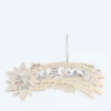 Holz-Sternschnuppe "Winterwald"