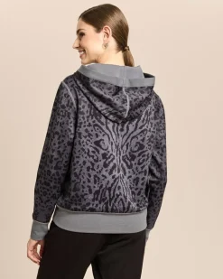 Hoodie im Wende-Design
