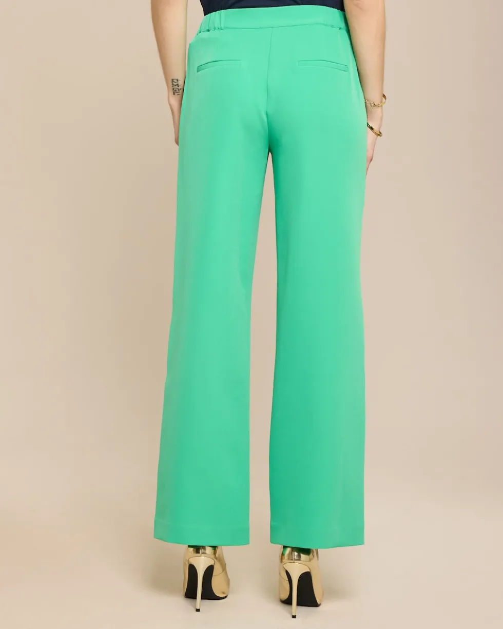 Hose mit weitem Bein und Taschen