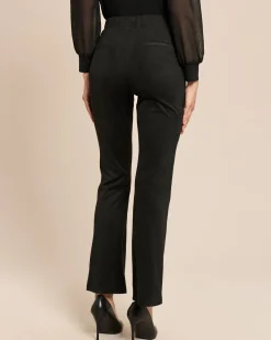 Hose Velourslederimitat