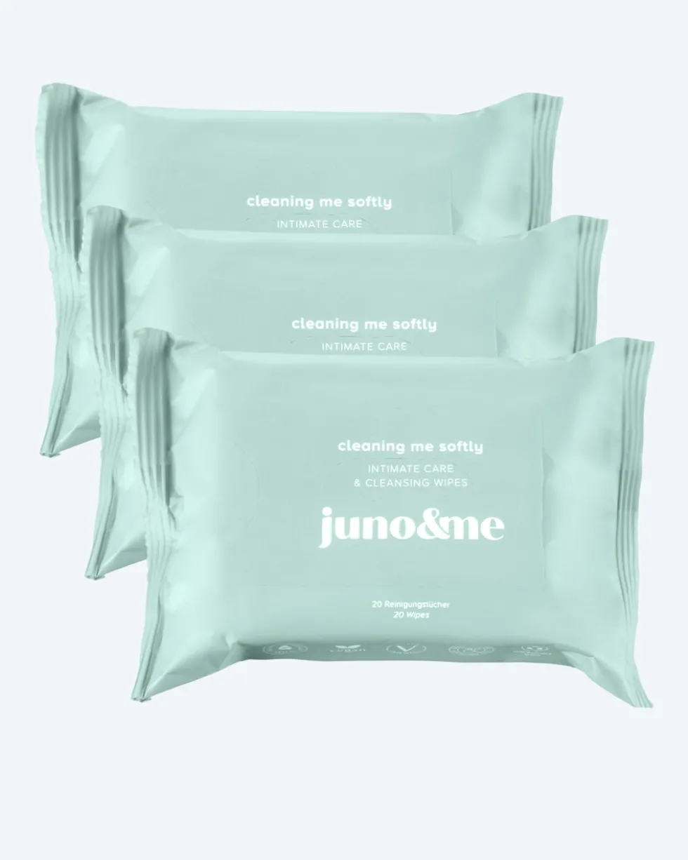 Intimate Care and Cleansing Wipes, Trio