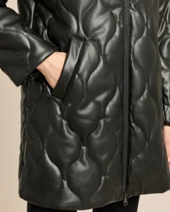 Jacke aus Kunstleder