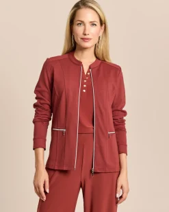 Jacke aus Ponte
