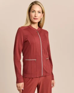 Jacke aus Ponte
