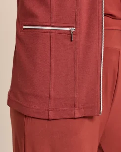 Jacke aus Ponte