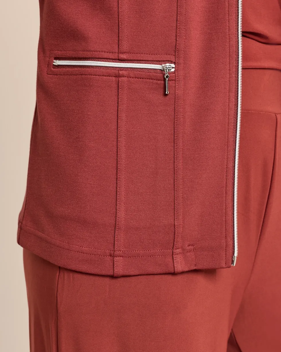 Jacke aus Ponte