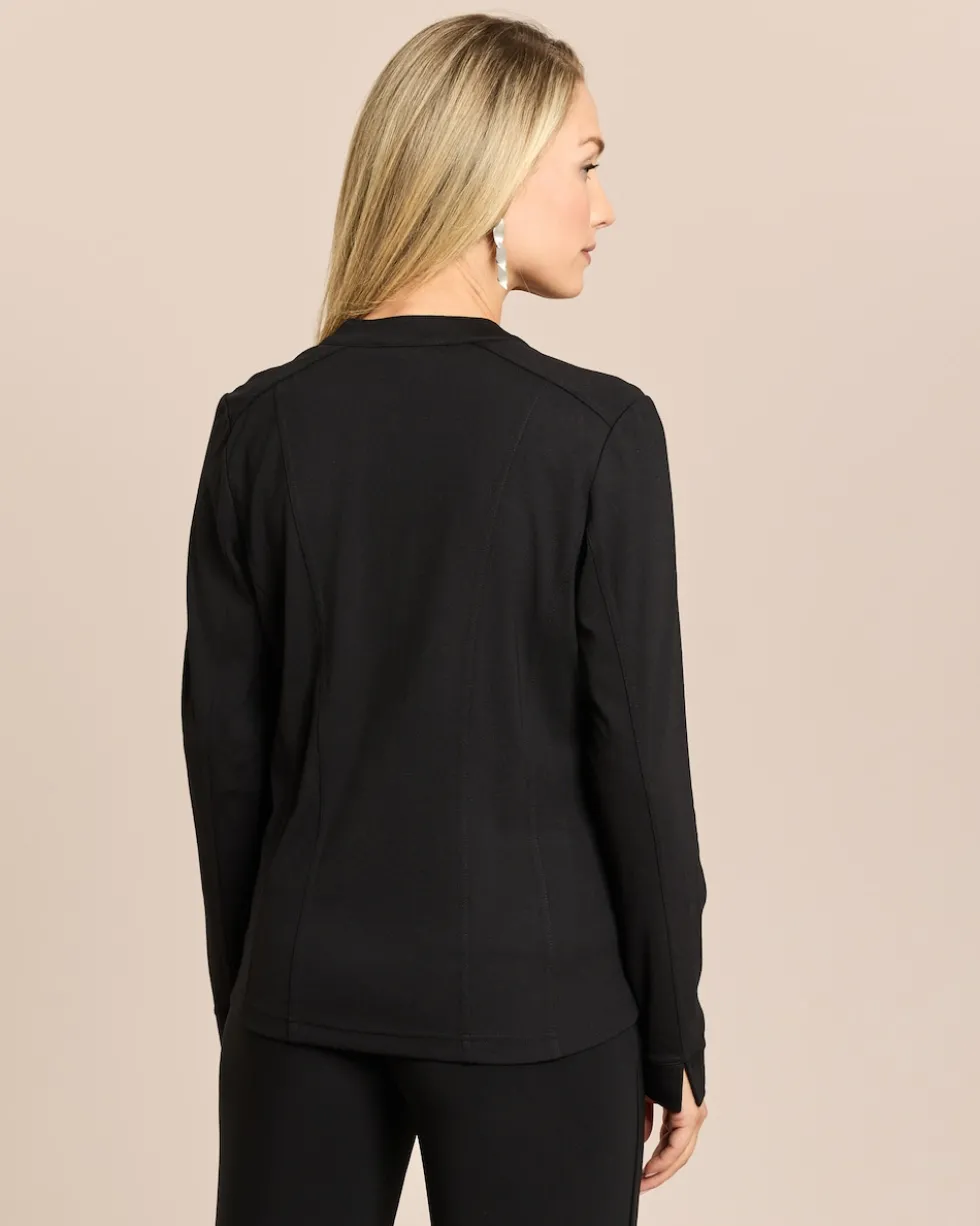 Jacke aus Ponte