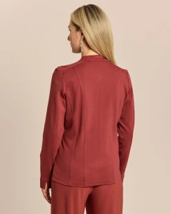 Jacke aus Ponte