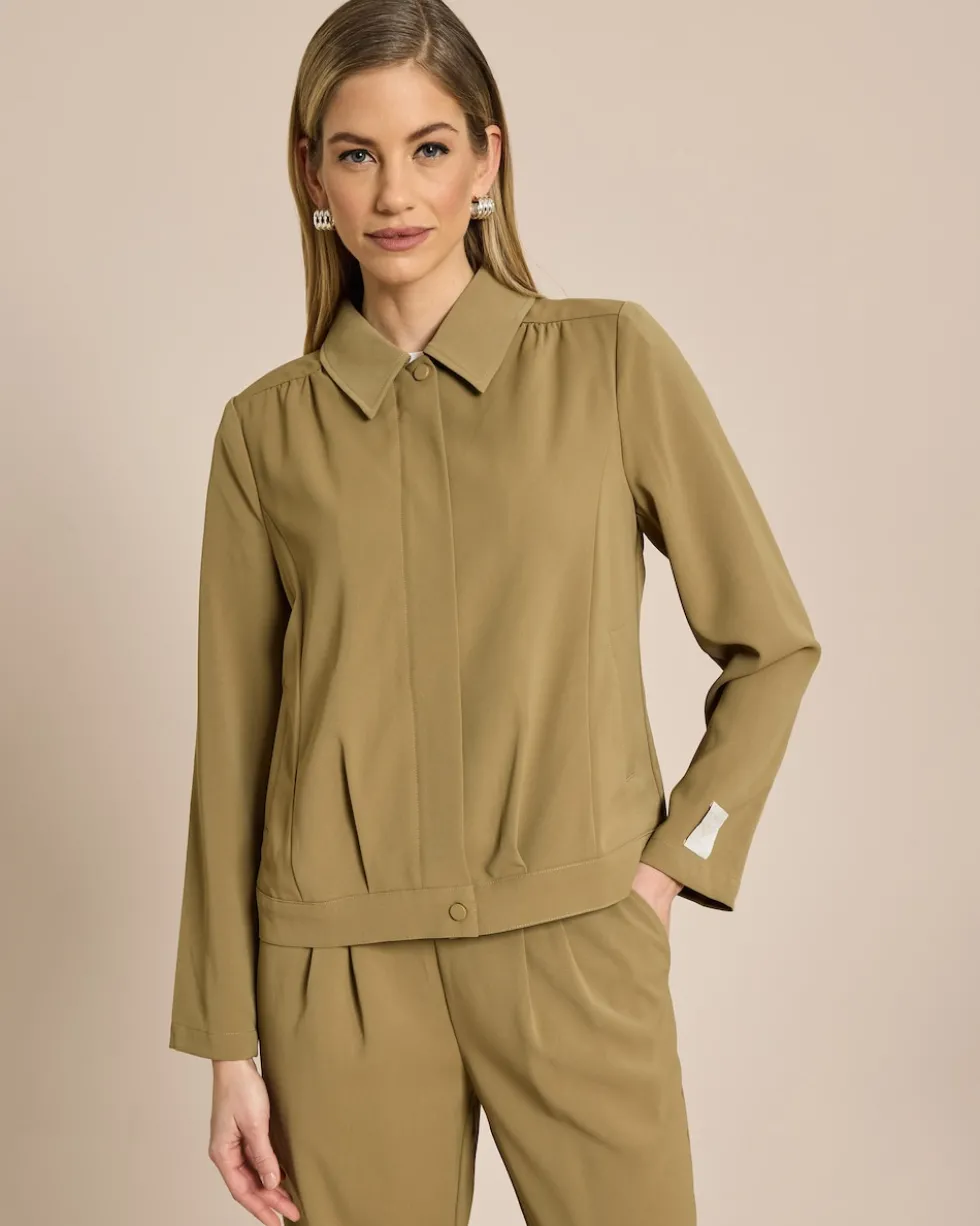 Jacke aus Webstoff