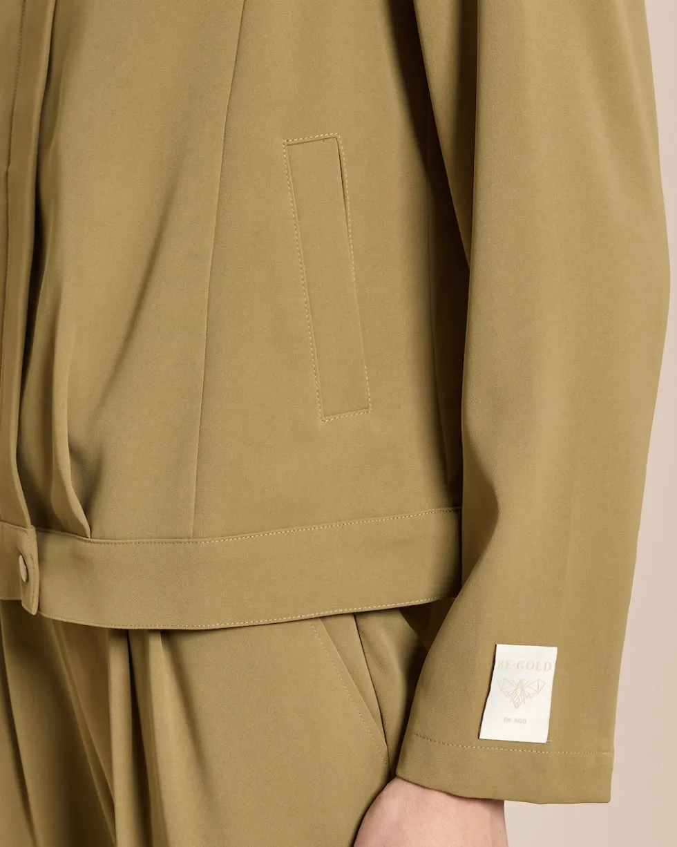 Jacke aus Webstoff