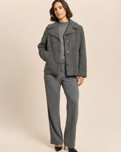 Jacke in Persianer-Optik