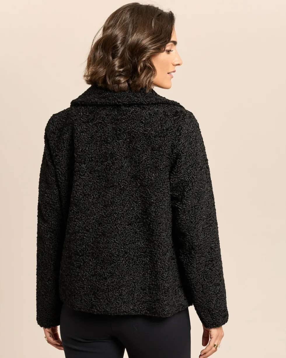 Jacke in Persianer-Optik