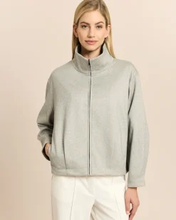 Jacke in Wolloptik
