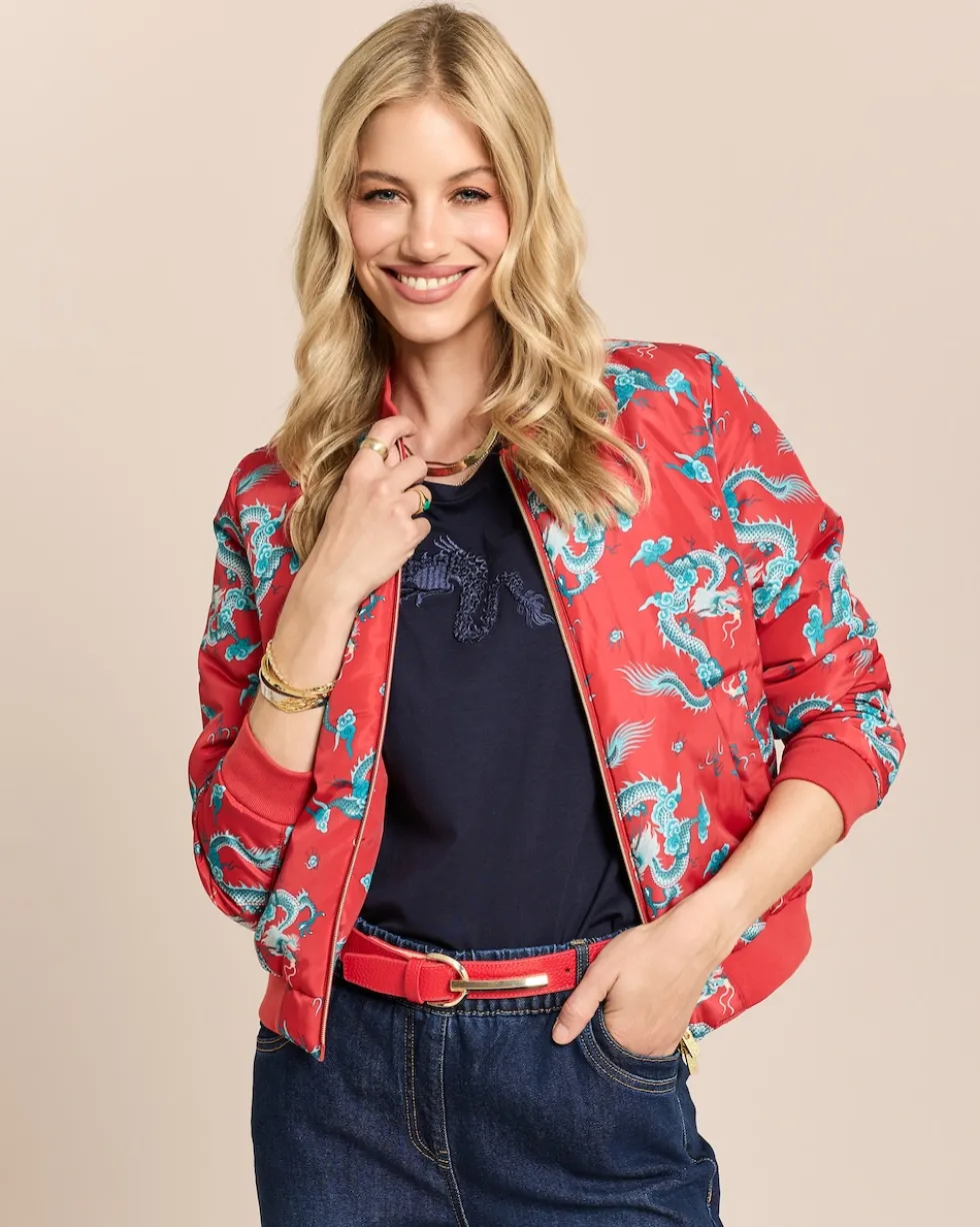 Jacke mit Exklusivdruck