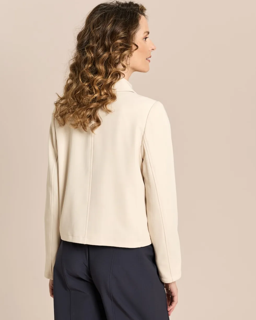 Jacke mit Hakenverschluss