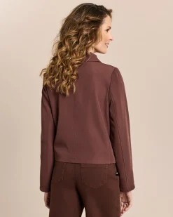 Jacke mit Hakenverschluss