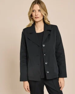 Jacke mit Reverskragen