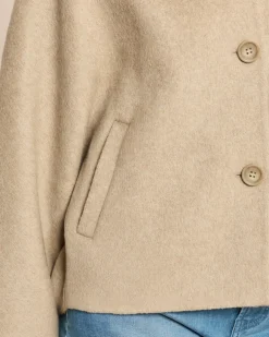 Jacke mit wattierter Kapuze
