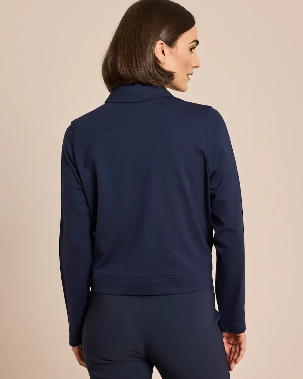 Jacke Ponte di Roma mit aufgesetzten Taschen