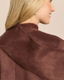 Jacke zum Wenden in Shearling-Optik