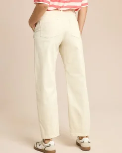 Jeans mit Kontrastdetails